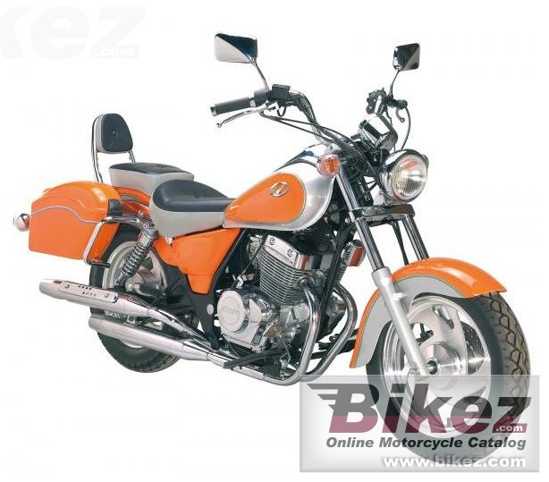 Big Clipic custom guepard 125cc picture and wallpaper from Bikez.com